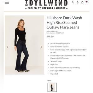 Idyllwind Outlaw Flare jeans